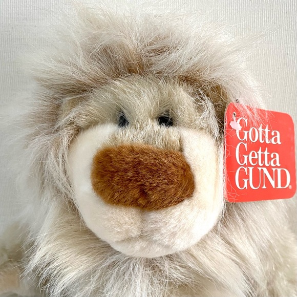 VINTAGE GUND CASANOVA LION 2720 PLUSH STUFFED ANIMAL 11” NWT - Picture 3 of 13